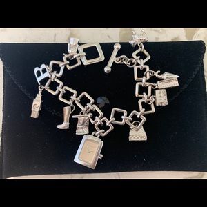 Burberry charm bracelet watch